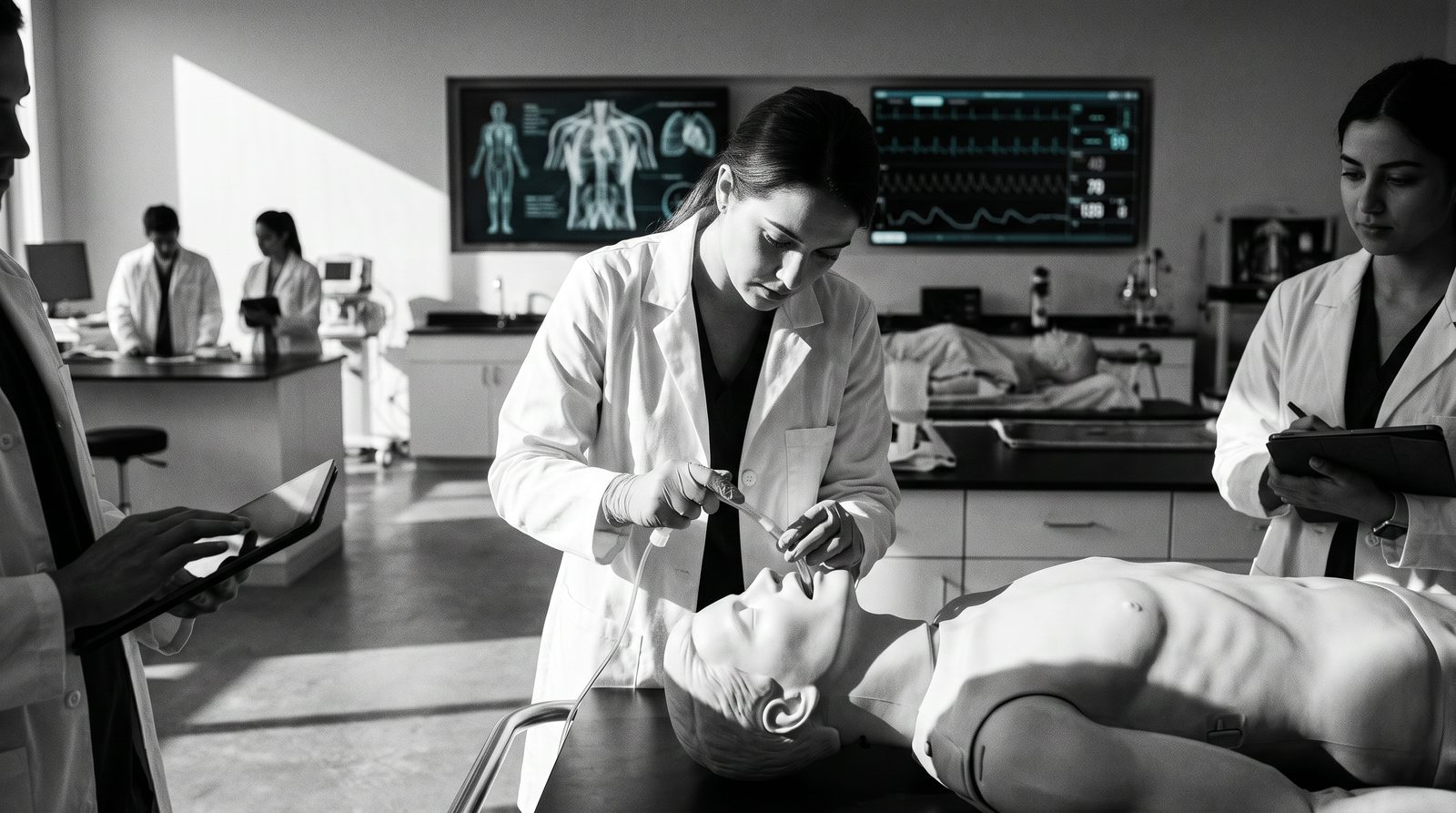 Medical college simulation lab